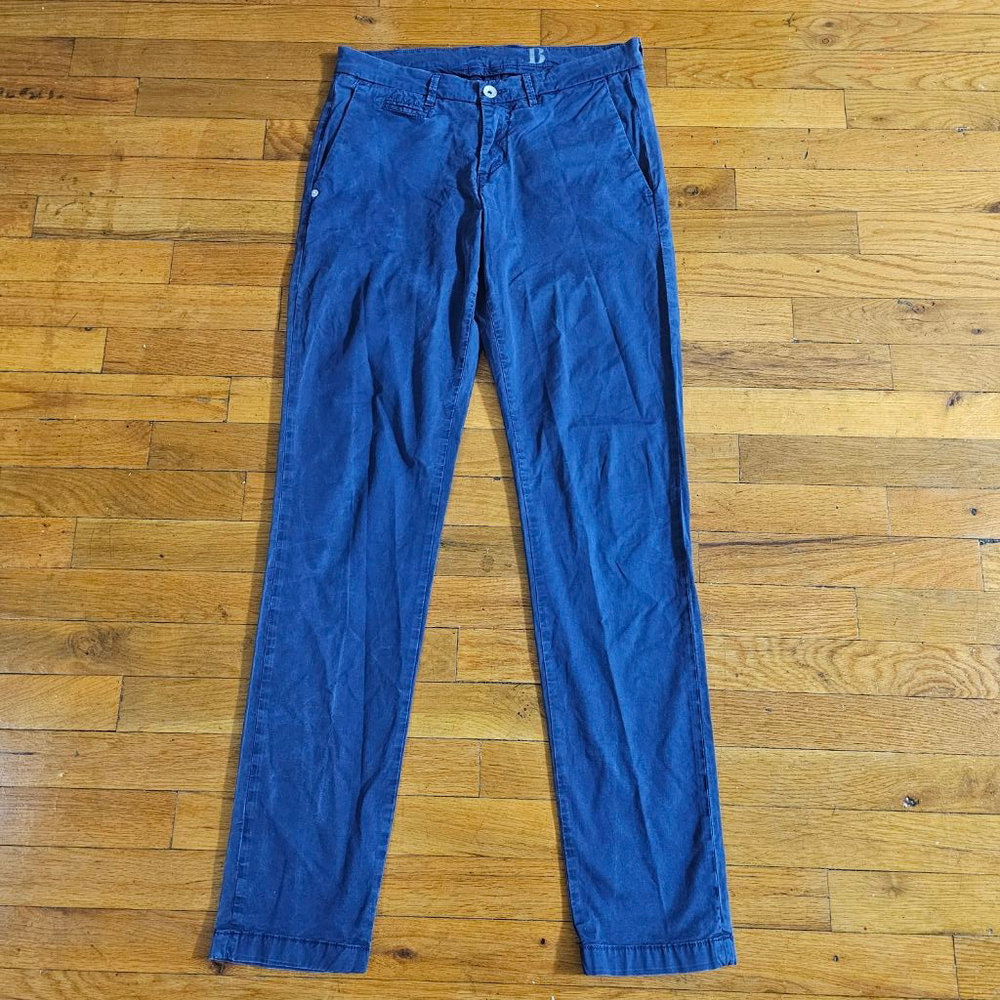 Boggi Milano Chinos Pants Men's Blue Size 31x32